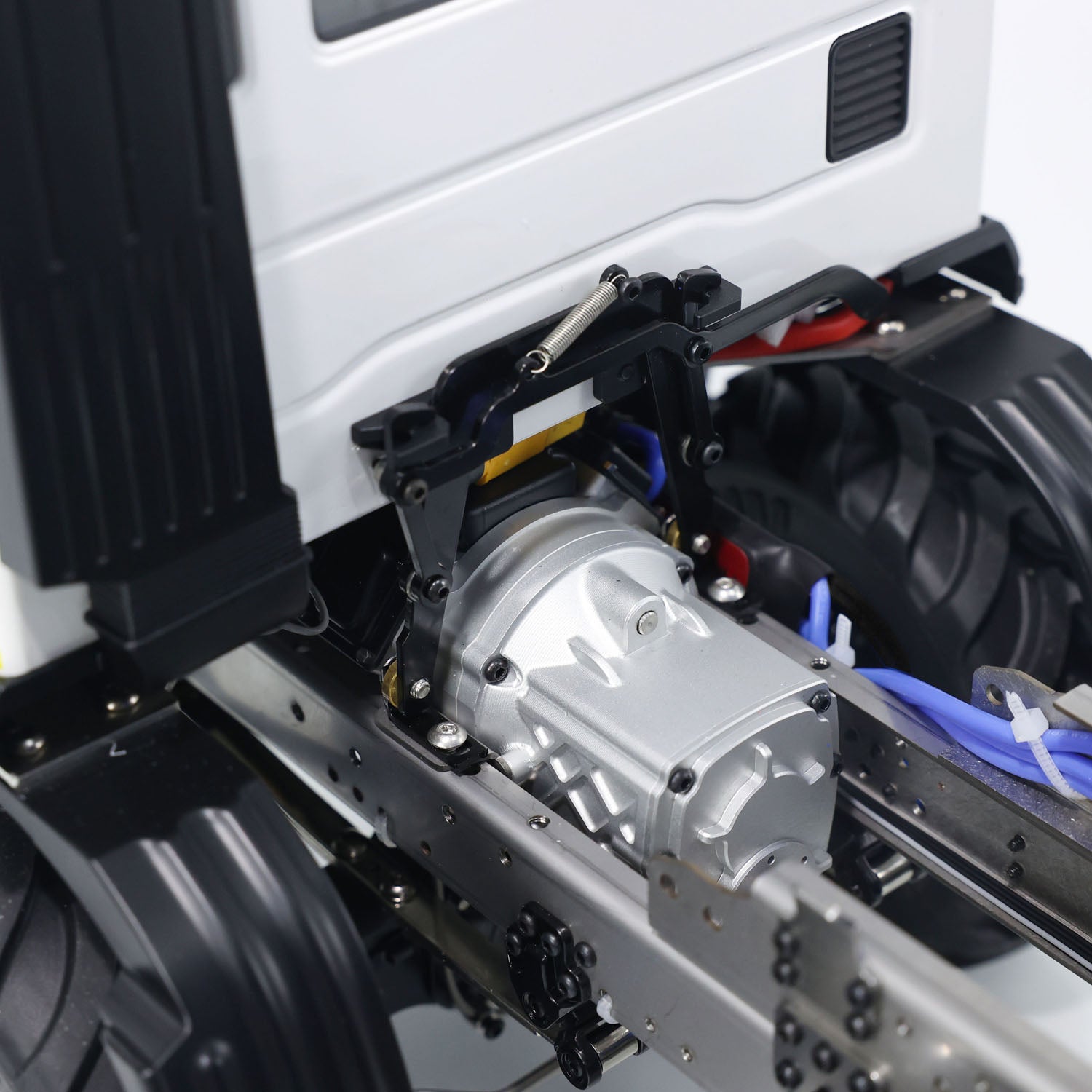 1/14 RC MD Truck cab rear detail with realistic scale vehicle design