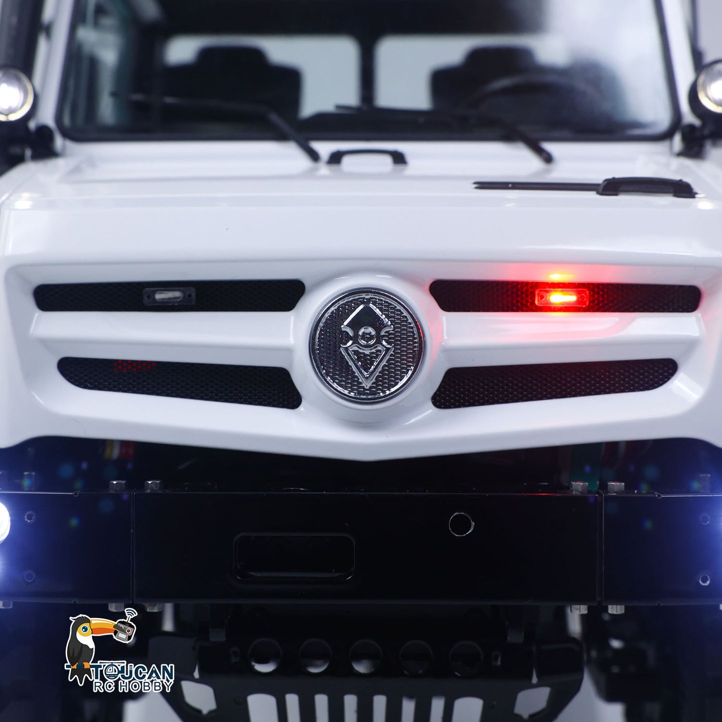 1/14 RC Metal U4023 Truck smoke effect and LED light system realistic function display