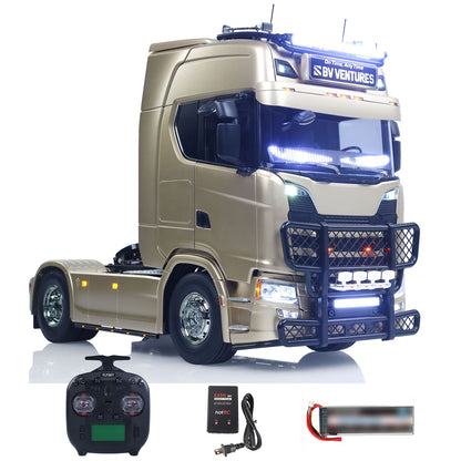 1/14 RC TOUCAN Semi Truck with remote controller and realistic 3 speed gearbox design