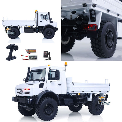 1/14 RC U4023 Truck open cab doors and engine hood realistic metal structure detail