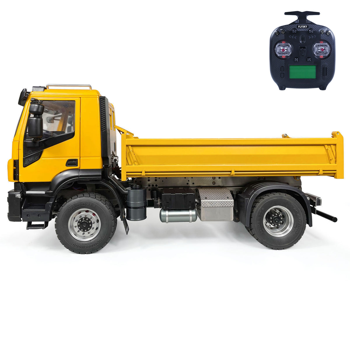 Pre-Order MD Metal 1/14 4x2 PNP RC Hydraulic Truck DumpAer Tipper With 2-speed Transmission Gearbox