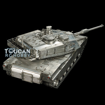 1239 MM Henglong 1/8 Maßstab Vollmetall USA M1A2 Abrams RTR RC Panzer 3918