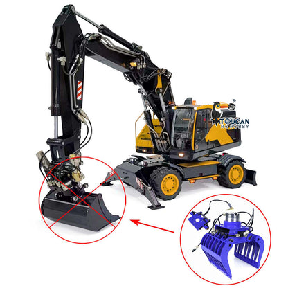 Hydraulic 1/14 EC380 Wheeled RC Engineering RC Excavator