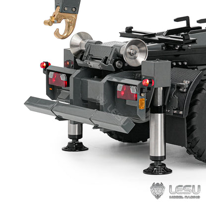 Deposit New Product Pre-order LESU 1/14 Metal Full Dump Semi Trailer RC Construction Vehicle