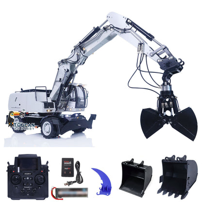 1/14 R946 Hydraulic RC Excavator 946-3 Wheeled Digger With PL18EV Controller