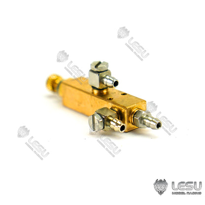 LESU Metal Regulating Relief Valve for 1/14 Hydraulic RC Truck