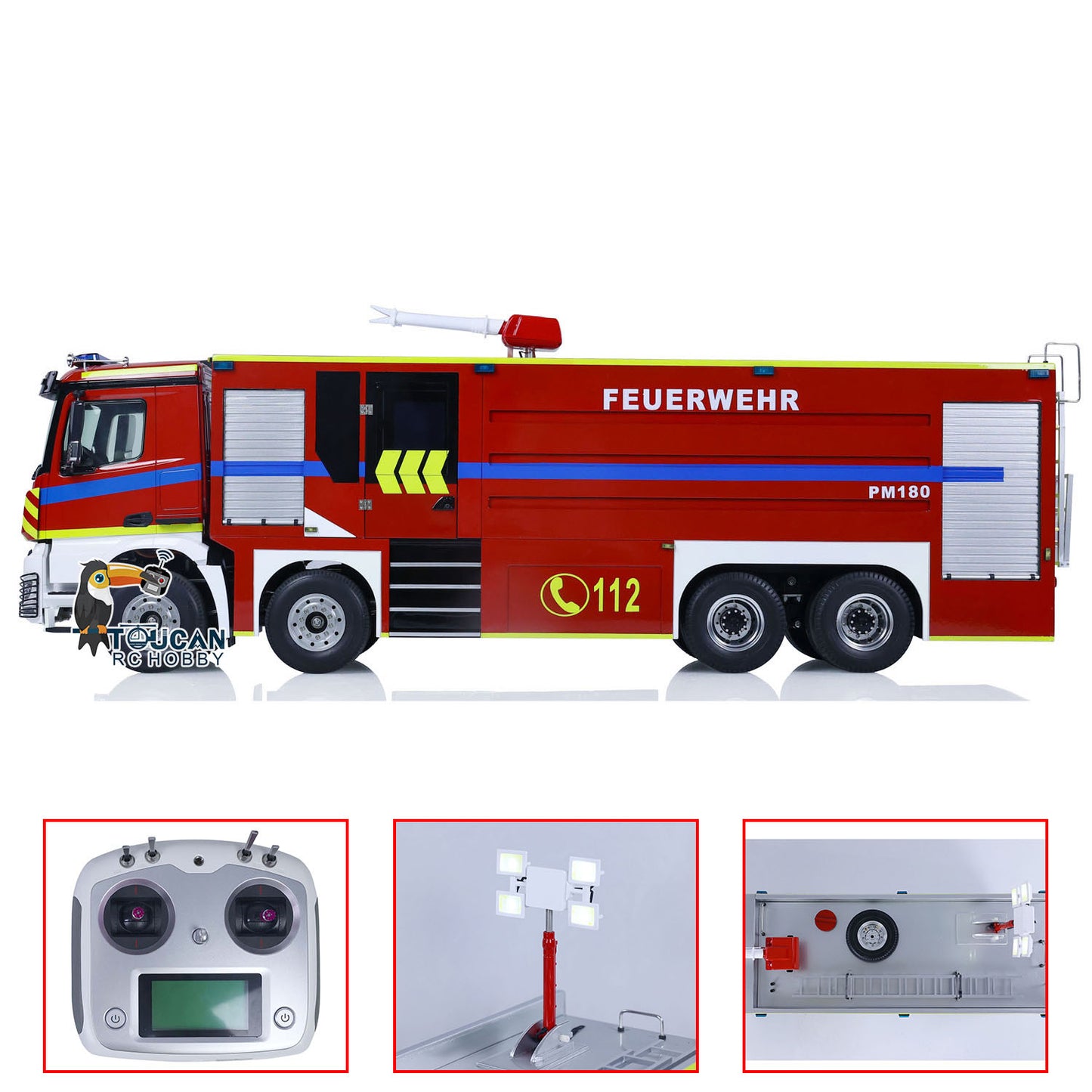 8x4 1/14 RC Feuerwehrauto RC Sprinklerfahrzeuge