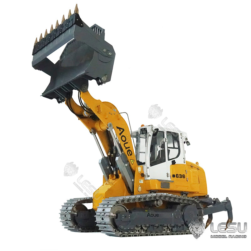 LESU 1/14 636 RTR RC Hydraulic Metal Tracked Loader B0014