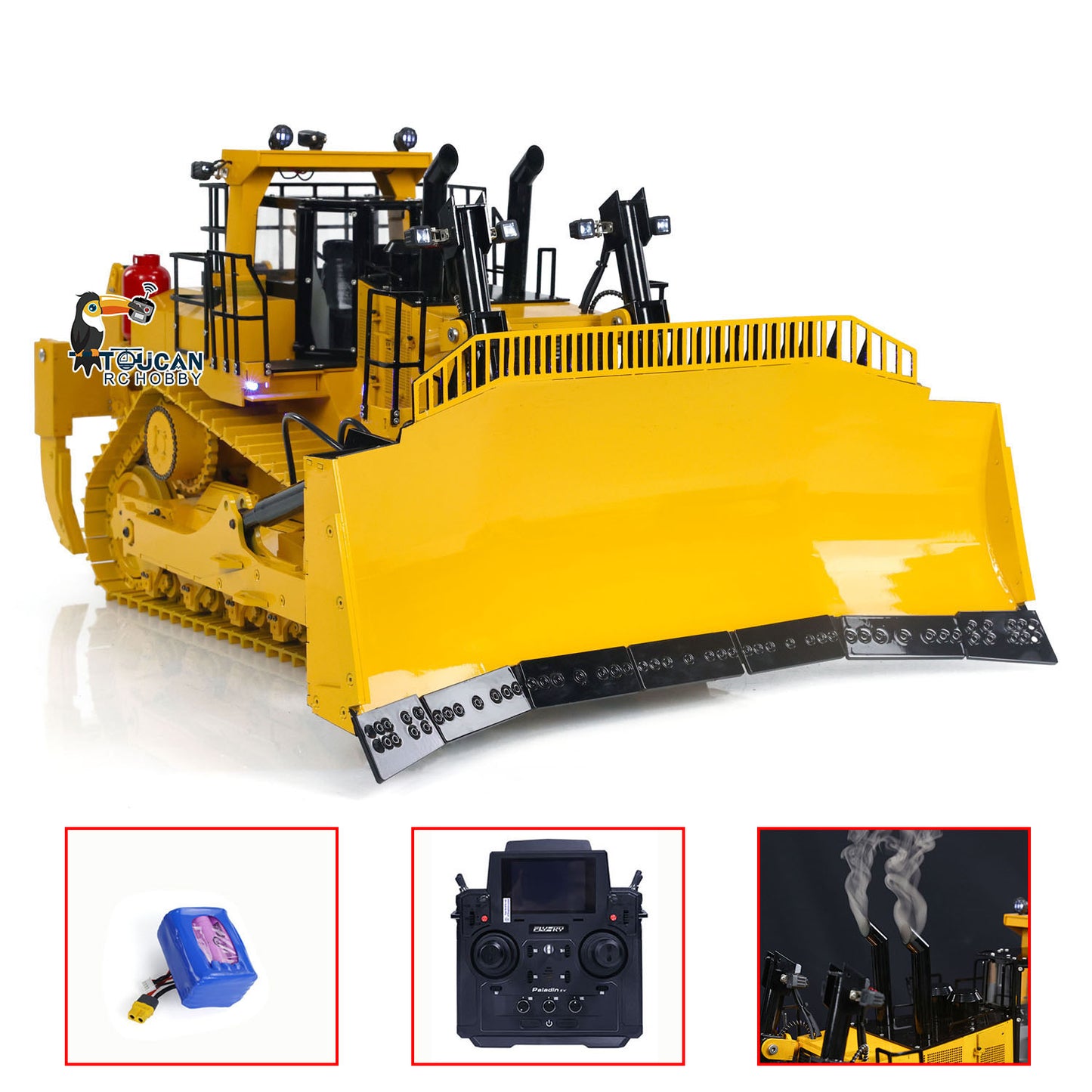 1/14 D11T Hydraulic RC Bulldozer Remote Control Dozer