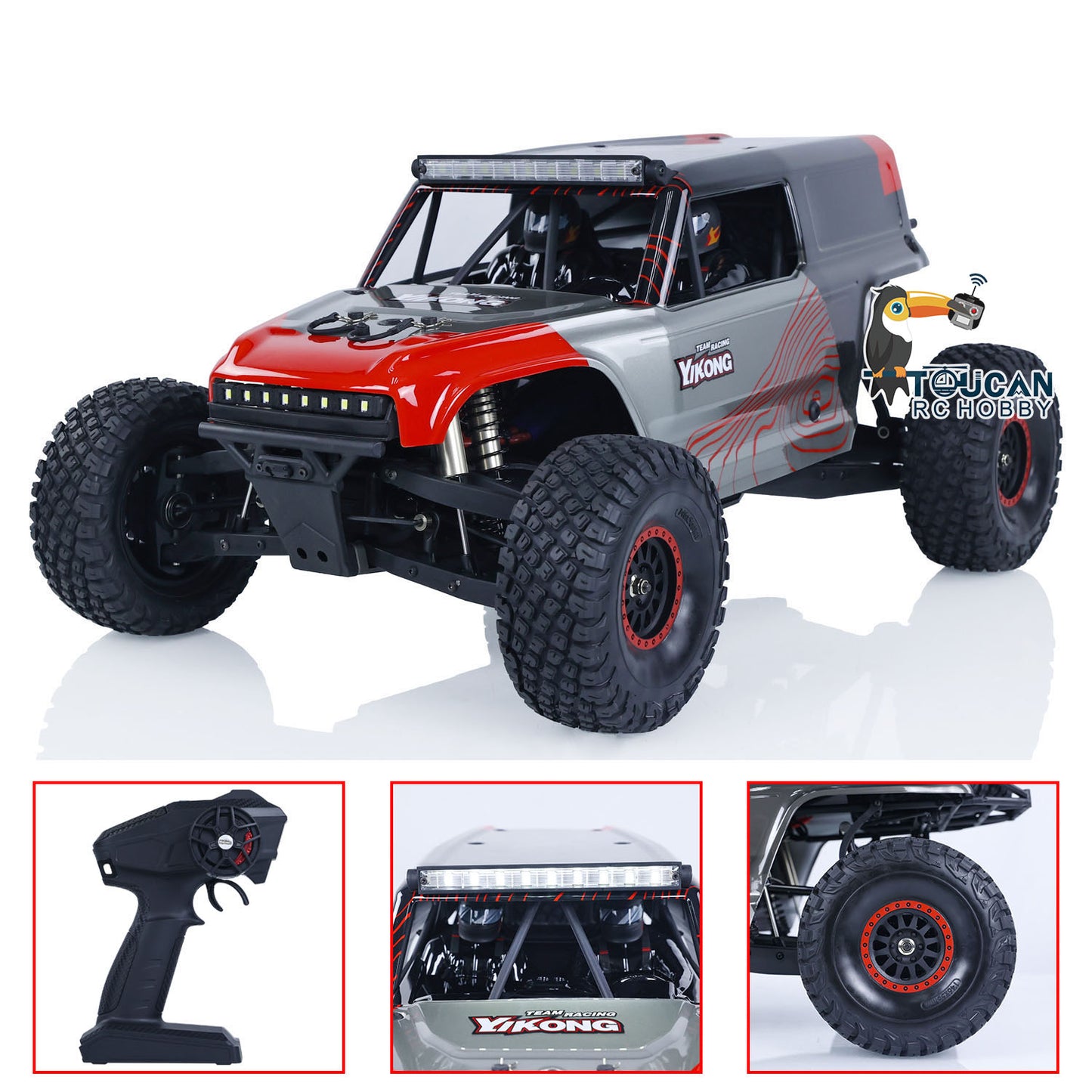 Voiture tout-terrain 4WD RC YIKONG YK4073 TB7 4X4 1/7 RC