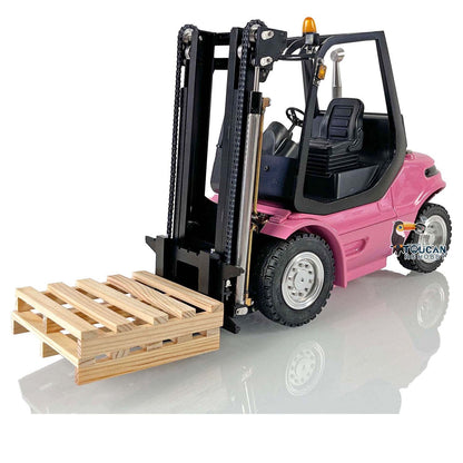 IN STOCK LESU 1/14 RC Hydraulic Forklift Transfer Car RTR