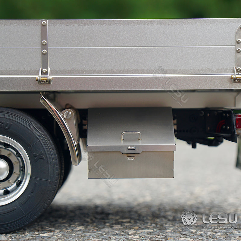 LESU 1/14 VM 6x4 RC Flatbed Truck Model Car TAMIYA Light System