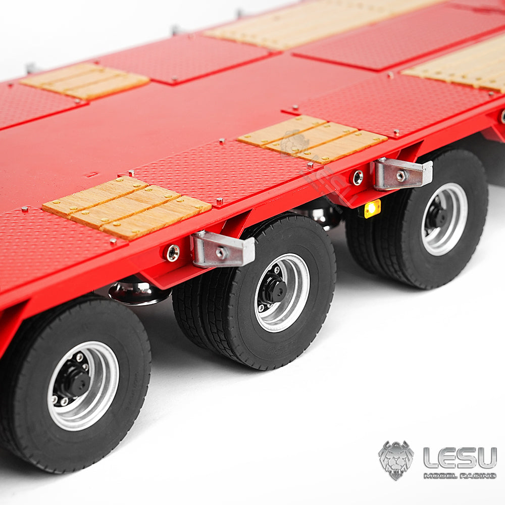 1/14 LESU Metal Trailer Hydraulic Lifting Tailboard Painted