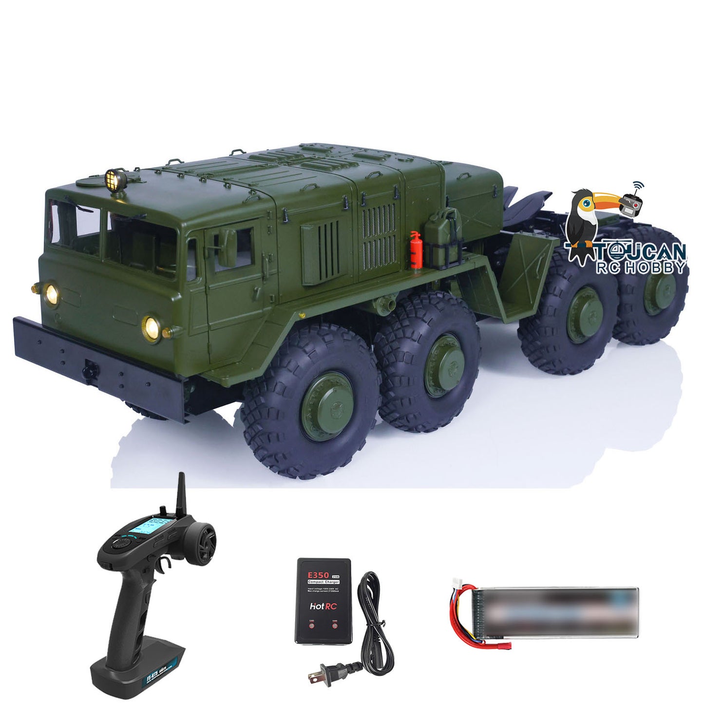 CROSSRC 1/12 BC8C Mammoth 8*8 RC Militär-LKW-Bausatz