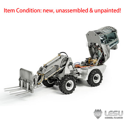 LESU 1/14 AT1050 RC Hydraulic Fork Mini Loader Telescopic Arm KIT