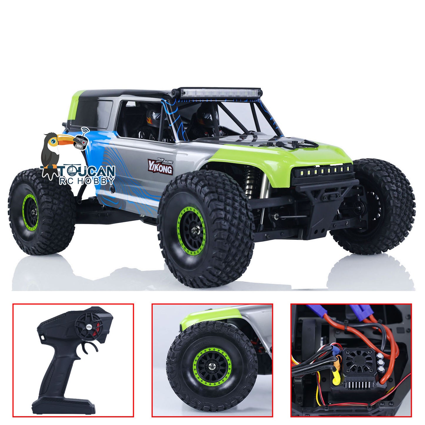 YIKONG YK4073 TB7 4X4 1/7 RC Geländewagen mit 4WD