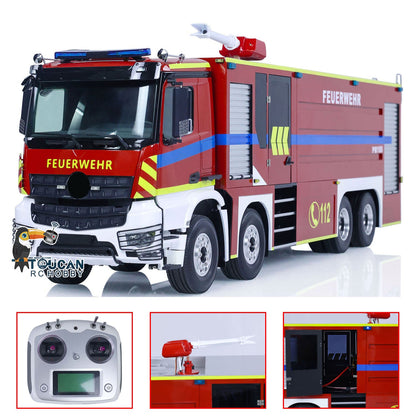 AUF LAGER 8x4 1/14 RC Feuerwehrauto RC Sprinklerfahrzeuge