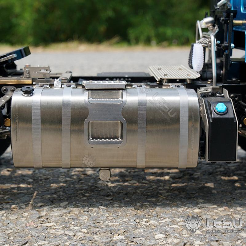 LESU Z0029 1/14 Metal 4x2 RC Tractor Truck with 2Speed Transmission Light Sound System for Construction Vehicle Enthusiast