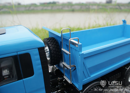 IN STOCK LESU MAN 8*8 Hydraulic RC Dumper Truck Bucket Model Motor ESC Servo 1/14 TAMIYA