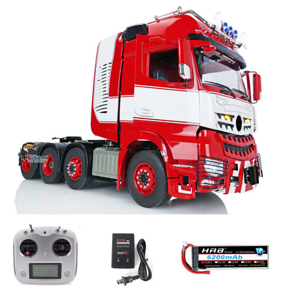 1/14 LESU RC Tractor Truck 8x8 For TAMIYA 3363 Remote Control Car