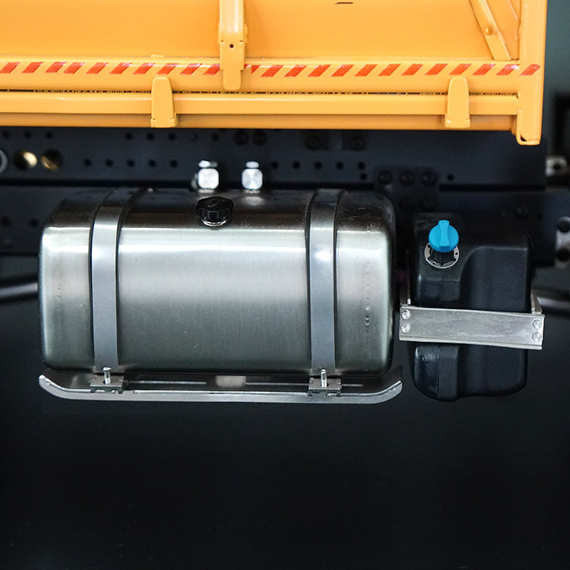 LESU 1/14 6x6 Metal TGS Dumper A/B Truck Model Light Sound Hydrualic System Motor Light Sound Opitonal Versions