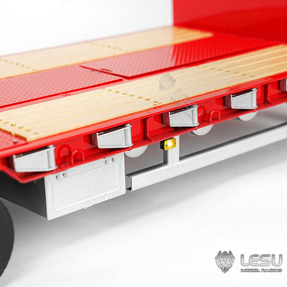 1/14 LESU Metal Trailer Hydraulic Lifting Tailboard Painted