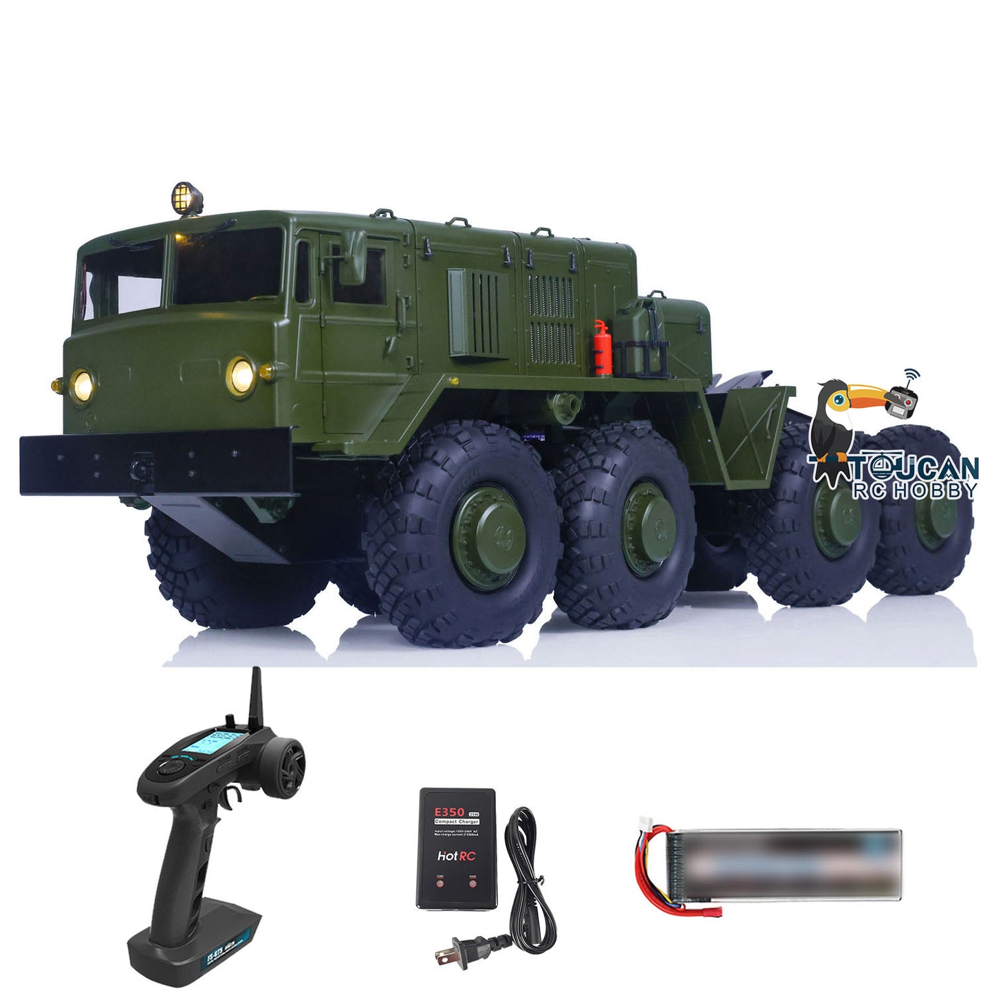 EN STOCK CROSSRC 1/12 BC8C Mammoth 8*8 RC Camion Militaire KIT