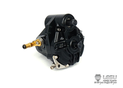 LESU Metall Transfer Fall Differential Sperren Für TAMIYA 1/14 RC Traktor Lkw Dumper