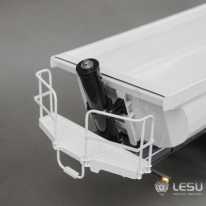 Metal LESU 3Axles 1/14 Hydraulic Dump Trailer for RC Tractor Truck DIY TAMIYA Radio Controlled Lorry Car 1851 3363 R470 770S