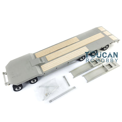 LESU Metal Flatbed Trailer for 1/14 RC Hydraulic Car