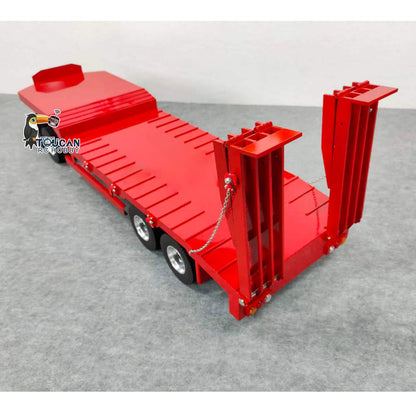 Metal 4-axle Full Trailer for 1/14 RC Tractor Truck