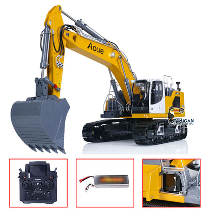 LESU 1/14 Aoue Metal Painted Assembled RTR LR945 Hydraulic RC Excavator Digger B0016