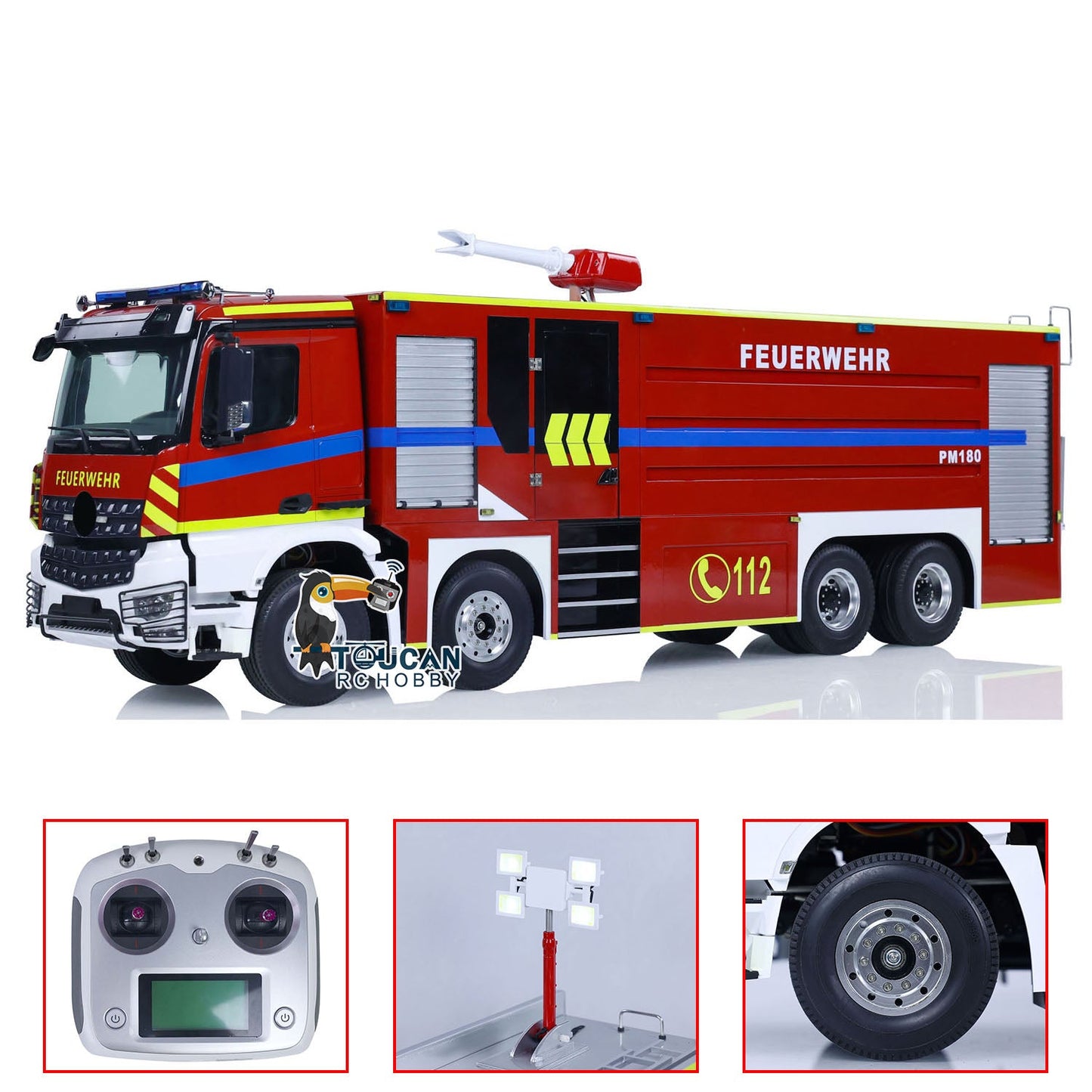 IN STOCK 8x4 1/14 RC Fire Fighting Truck RC Fire Sprinkler Vehicles