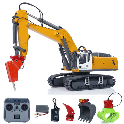 Fast Shipping 1/18 Kabolite 5901 100S Electric Lifting RC Excavator Flysky Remote Control Digger Engineering Vehicle Electric Ripper Hammer