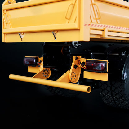 LESU 1/14 6x6 Metal TGS Dumper A/B Truck Model Light Sound Hydrualic System Motor Light Sound Opitonal Versions