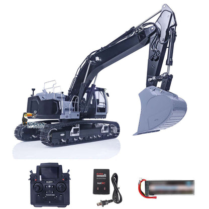 LESU 1/14 Aoue Metal Painted Assembled RTR LR945 Hydraulic RC Excavator Digger B0016