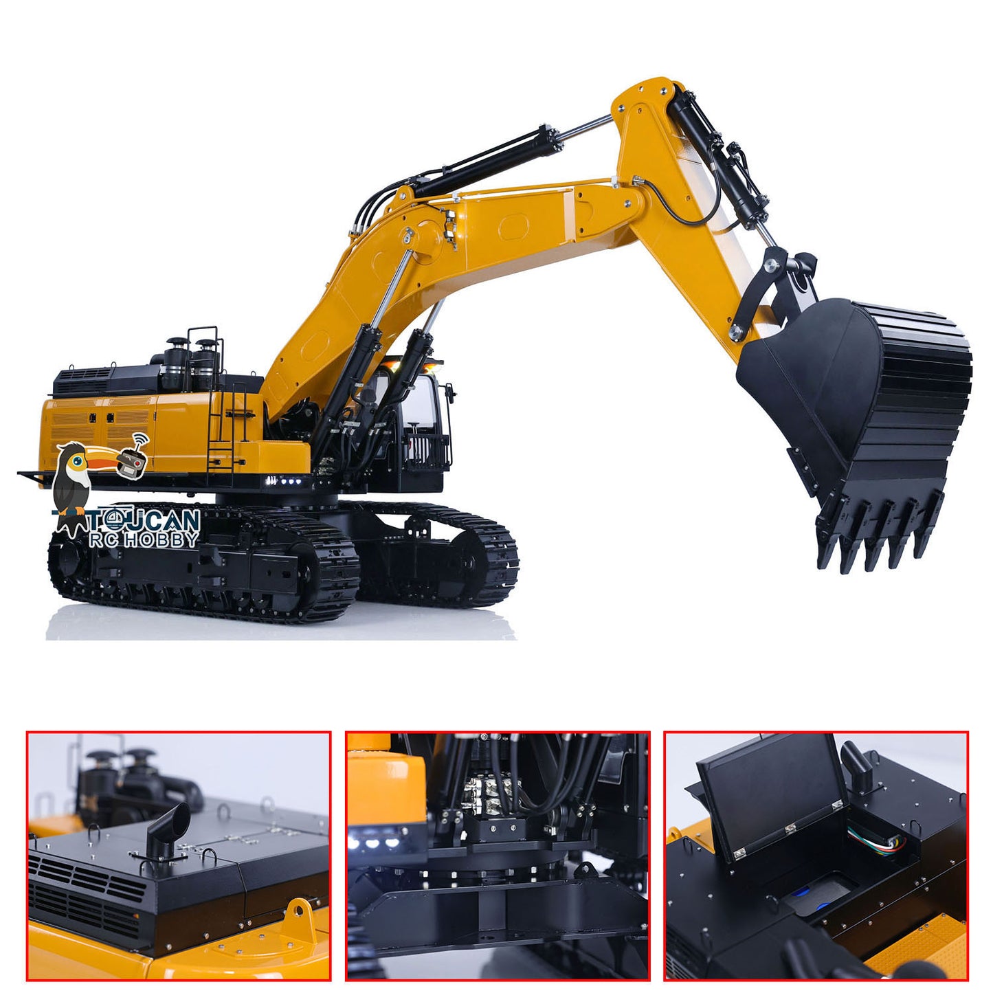 Kabolite K980 1/14 Hydraulic RC Excavator SY980H Giant Radio Control Digger