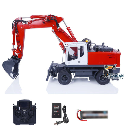 LESU 1/14 3 Arms RC Hydraulic Wheeled Excavator ET30H RTR