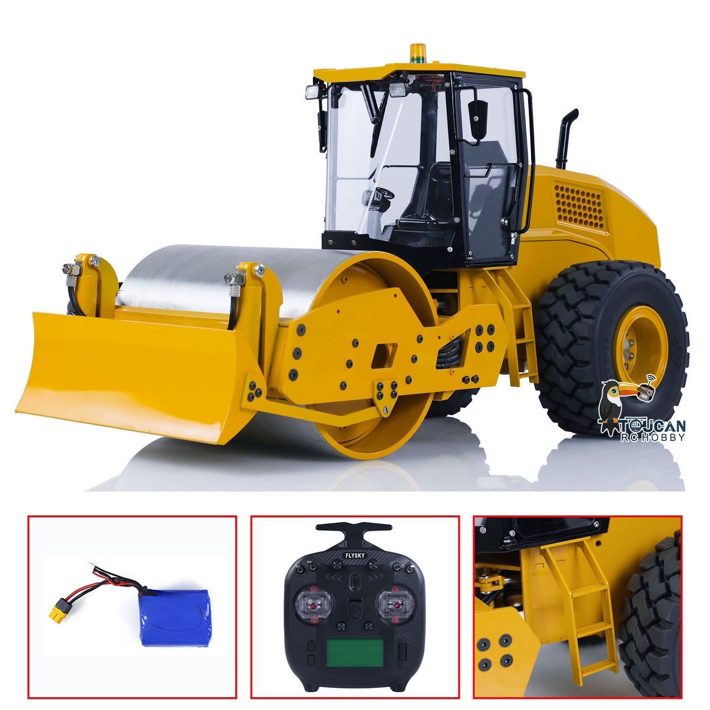 1/12 CS11 Hydraulic Remote Control Road Roller