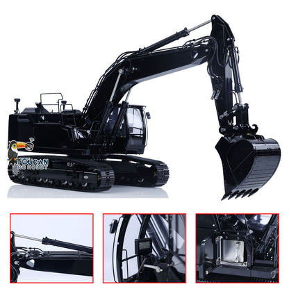 LESU 1/14 Aoue Metal Painted Assembled LR945 Hydraulic RC Excavator Digger B0016 With Quick Connector Coupler