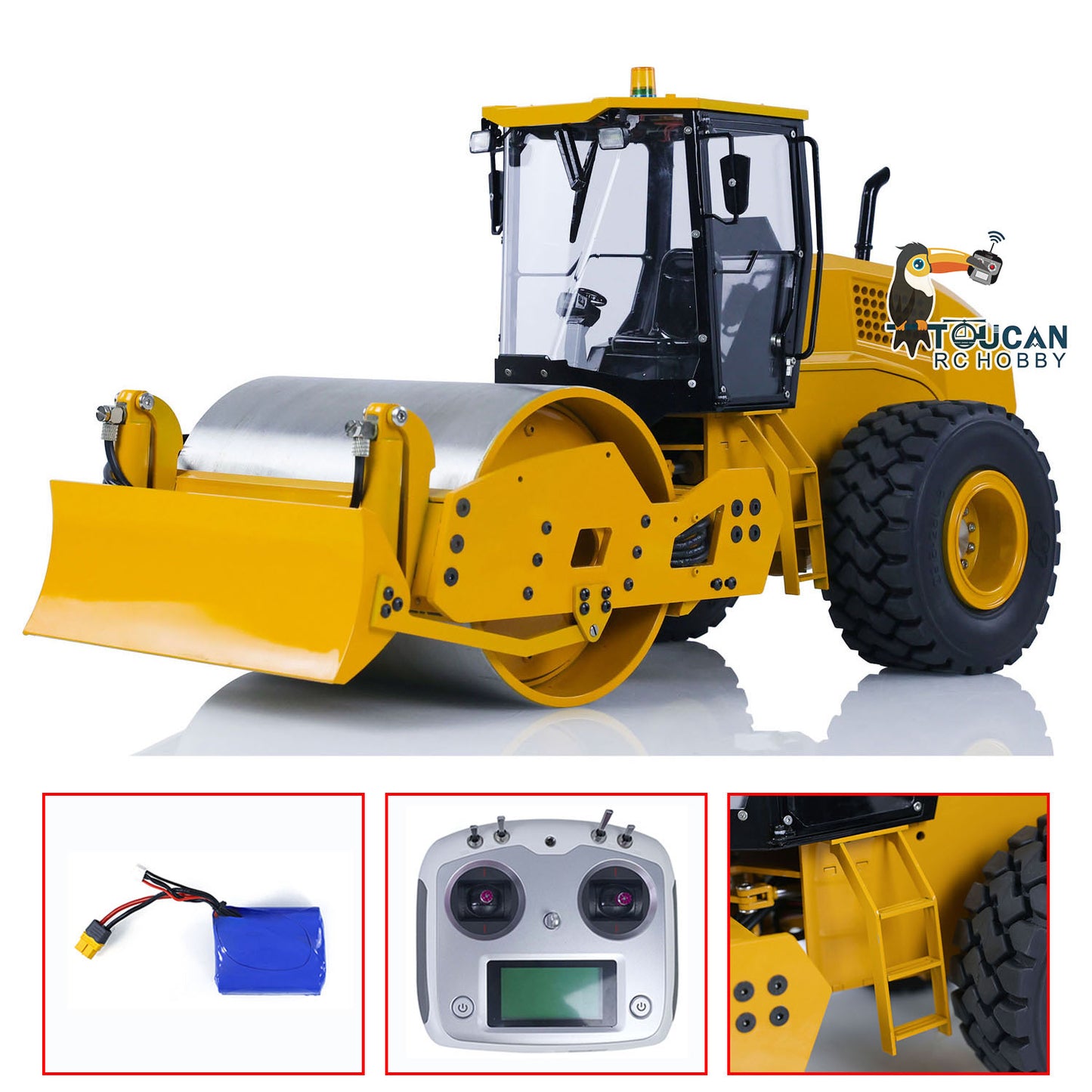 1/12 CS11 Hydraulic Remote Control Road Roller