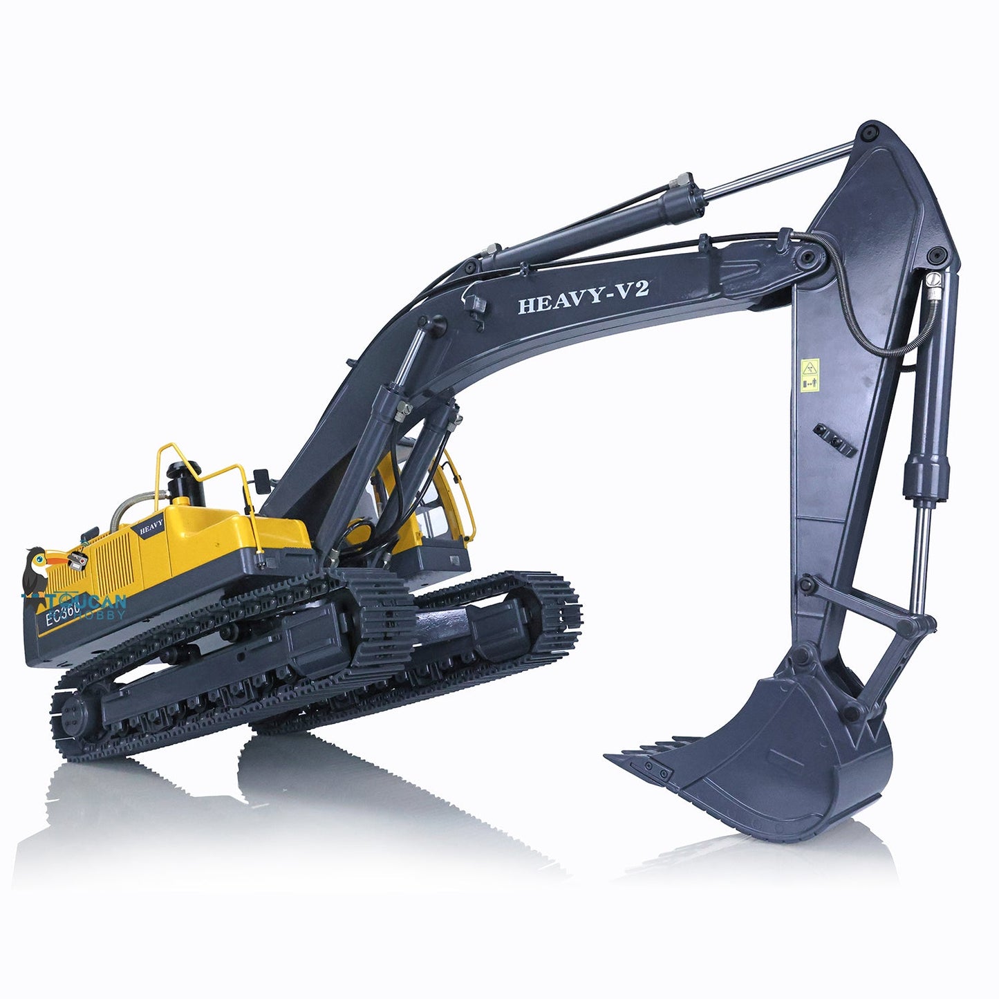 IN STOCK JDModel 1/14 360L EC360 V2 RC Hydraulic Excavator