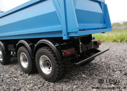 IN STOCK LESU MAN 8*8 Hydraulic RC Dumper Truck Bucket Model Motor ESC Servo 1/14 TAMIYA