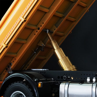 LESU 1/14 6x6 Metal TGS Dumper A/B Truck Model Light Sound Hydrualic System Motor Light Sound Opitonal Versions