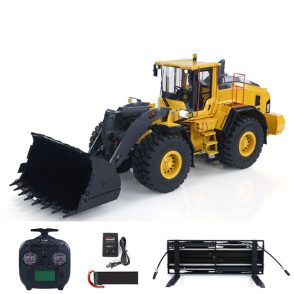 Fast Shipping MTRC 1/14 RC Hydraulic Loader E260L RTR Model Metal Radio Control Heavy Machine Car Construction Vehicles ST8 Radio Battery