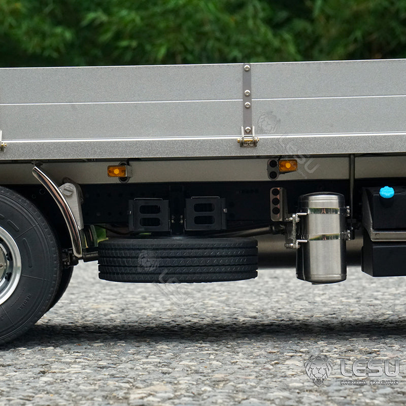 LESU 1/14 VM 6x4 RC Flatbed Truck Model Car TAMIYA Light System