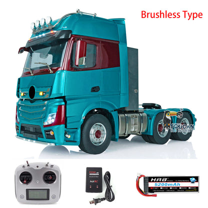 TOUCAN 1/14 RC Tractor Truck 3363 6x6 Metal Chassis 3Speed Gearbox Remote Control Lorry RTR Cars Model