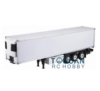 TOUCAN RC Reefer Semi Trailer Container for 1/14 Tractor Truck