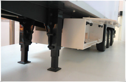 US STOCK KIT TOUCAN 1/14 RC Model RC Truck Reefer Semi-trailer Container for DIY TAMIYA Car Uassembled