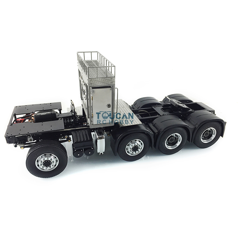 LESU Heavy-duty Chassis 1/14 R620 RC Tractor Truck Model Car SAVOX Servo Equipment Rack
